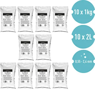 Carbón activado de coco 1 kg x 10 - conjunto – photo 2
