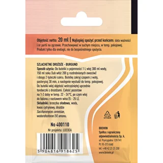 Levadura enológica Bordeaux, 20 ml – photo 2
