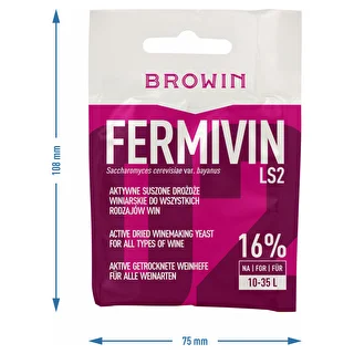 Levaduras para vino Fermivin LS2, 7 g – photo 3