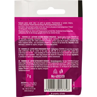 Levaduras para vino Fermivin LS2, 7 g – photo 2
