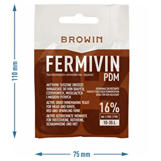 Levadura para vino Fermivin PDM, 7 g – photo 3