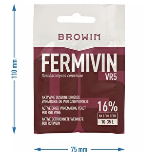 Levadura para vino Fermivin VR5 7g – photo 3