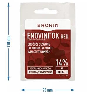 Enovini OK RED levadura que reduce la acidez – photo 4