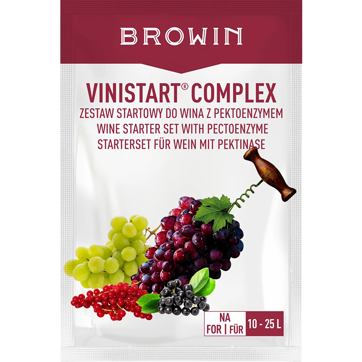 Levadura con nutriente Vinistart Complex, 20 g