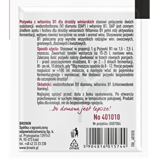 Nutriente para vino con vitamina B1 – photo 2