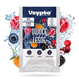 VSYPTO con sabor a frutos del bosque, 3 g