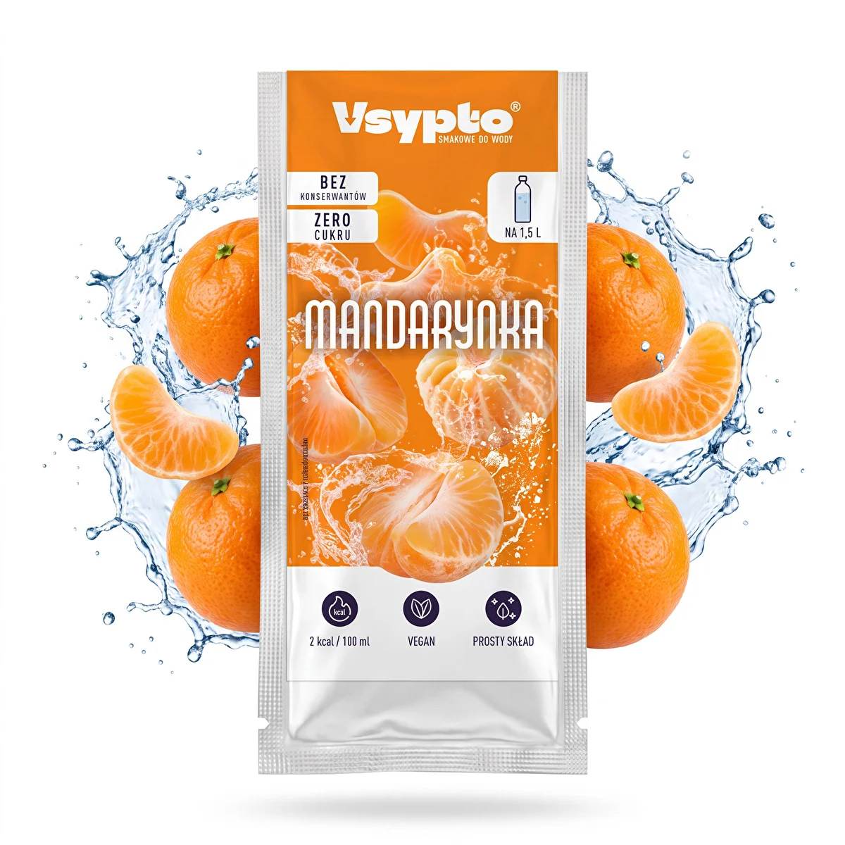 VSYPTO sabor mandarina, 9 g