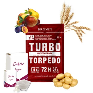 Levadura de destilería Turbo Torpedo 72h 21% - 120 g – photo 4