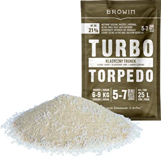 Levadura de destilería Turbo Torpedo 5-7 días 21% 100g – photo 3