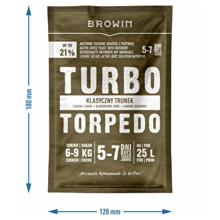 Levadura de destilería Turbo Torpedo 5-7 días 21% 100g – photo 6