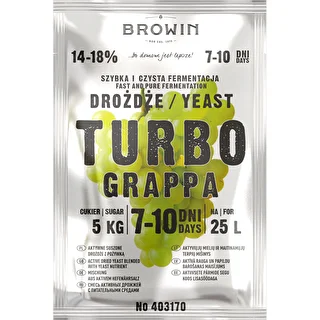 Levadura destiladora Turbo Grappa 7-10 días – photo 2