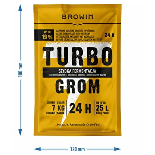 Levadura destiladora Turbo Grom 24h – photo 4
