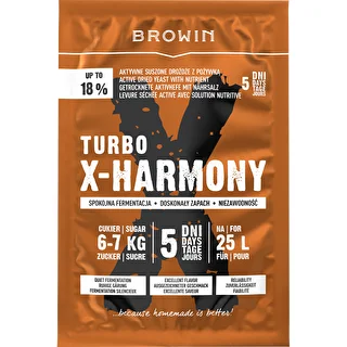 Levadura Turbo X-Harmony 25 L, 138 g