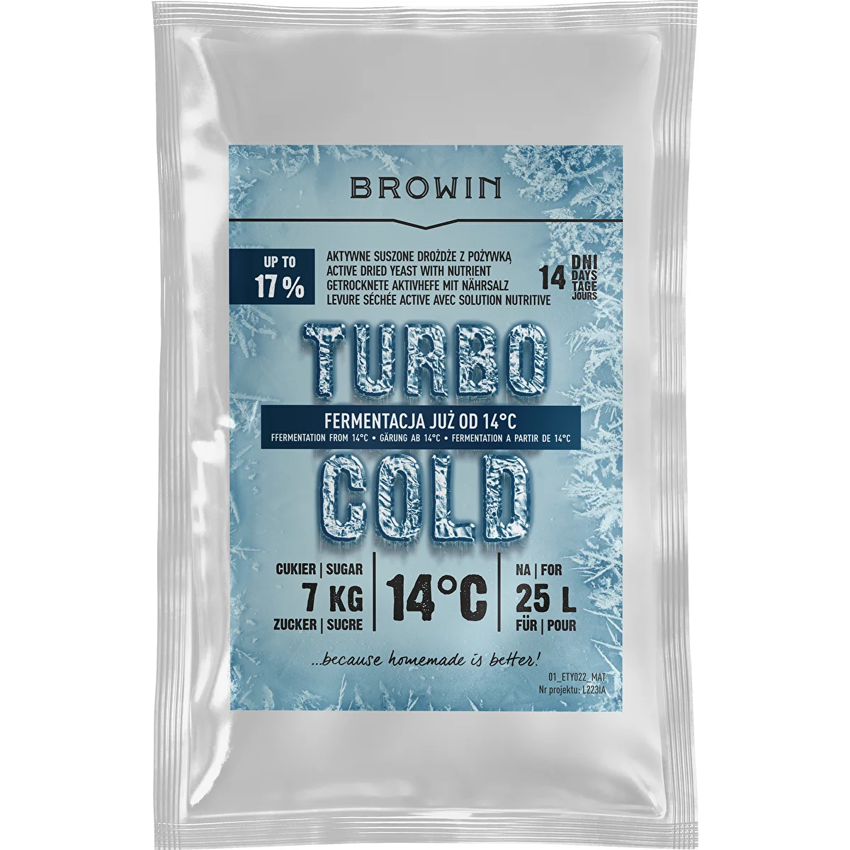 Levadura Turbo Cold 120 g