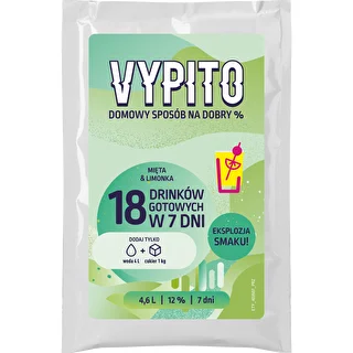 VYPITO 12%, sobre para 18 cócteles – Menta-Lima, 126 g