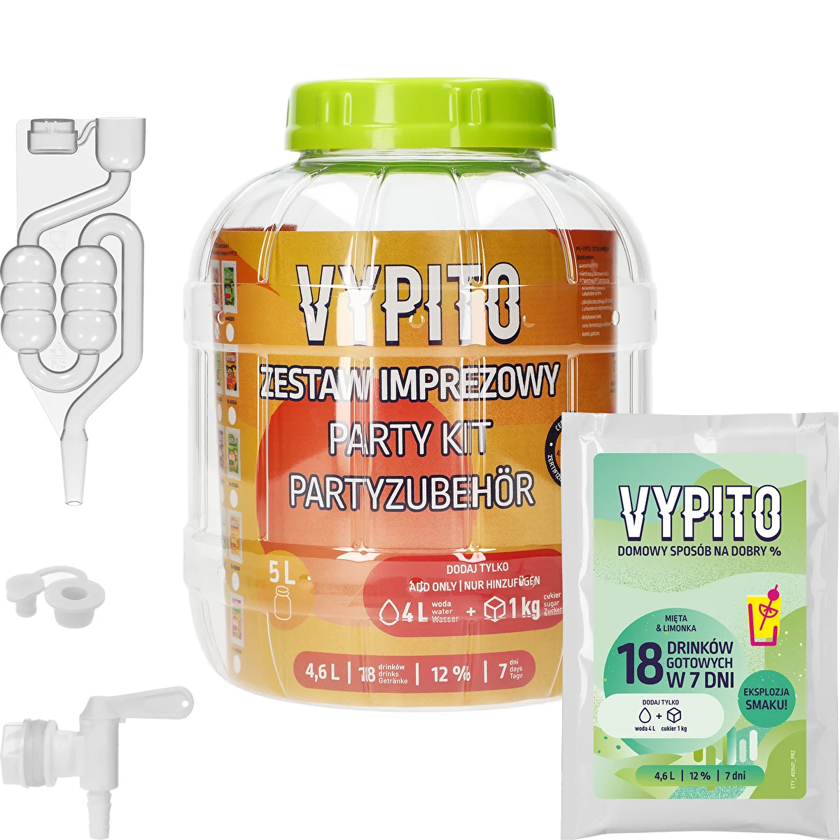 Set de fiesta - Vypito Menta y lima