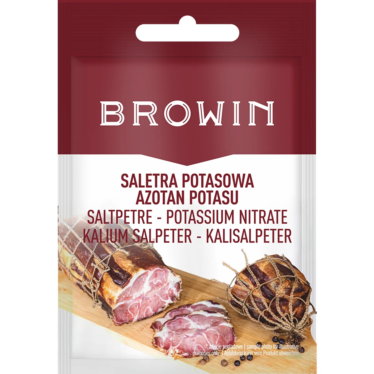 Nitrato de potasio para curar carne - 20 g