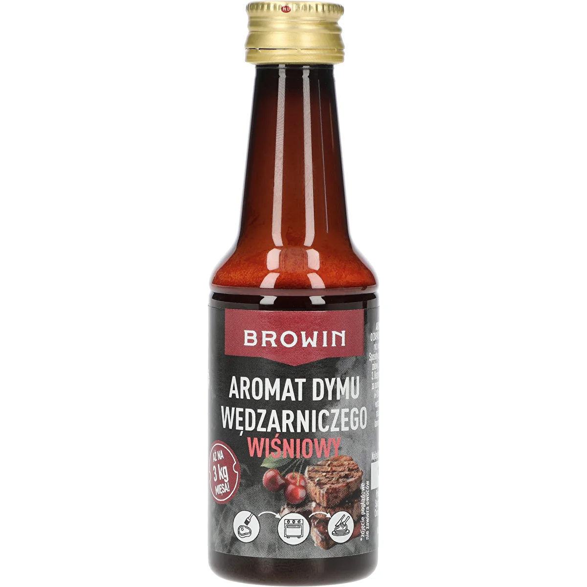 Aroma de humo líquido para ahumar – madera de cerezo, 40 ml