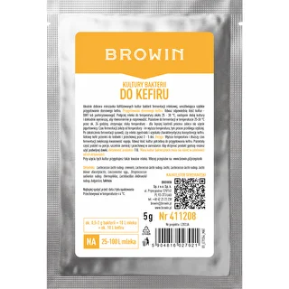 Cultivos de bacterias para kéfir y leche agria, 5 g