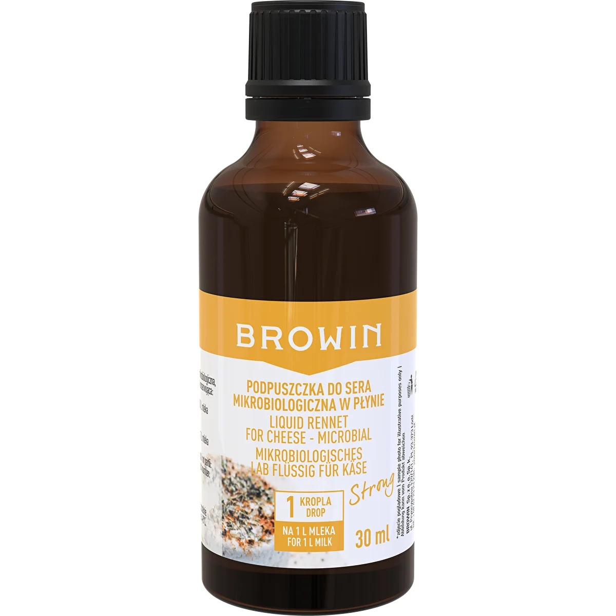 Cuajo microbiológico fuerte para queso 30 ml