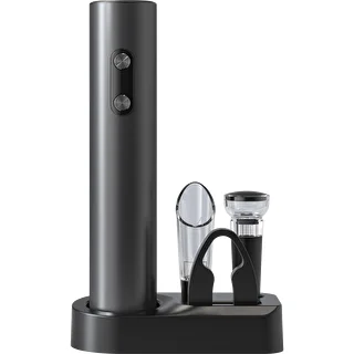 Sacacorchos eléctrico con accesorios para vino