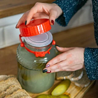 Tarro de 2L con tapa de plástico – photo 4