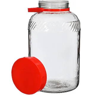 Tarro de 8L con tapa de plástico