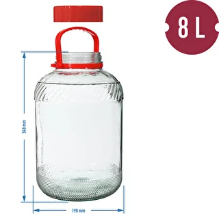 Tarro de 8L con tapa de plástico – photo 6
