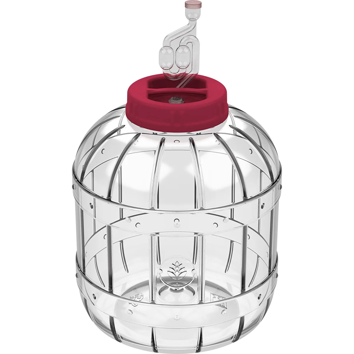 Tarro irrompible y multifuncional para fermentación de 8L