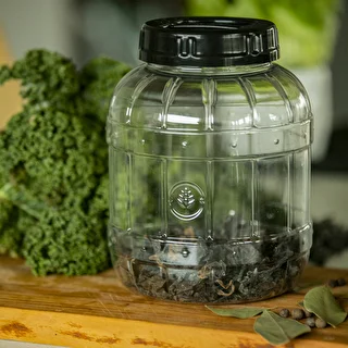 Tarro multifuncional con tapa negra, 3L – photo 10