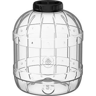 Tarro multifuncional de 12L con tapa