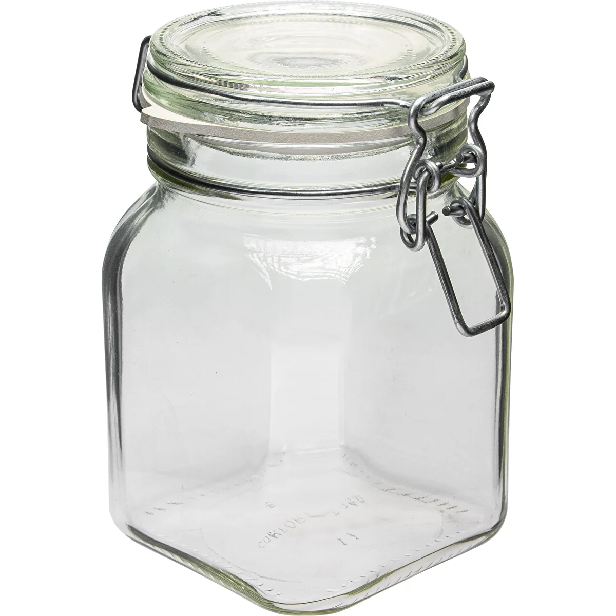 Tarro Comfort 750ml cuadrado. cierre hermético