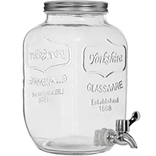 Tarro para limonada, con grifo - de vidrio, 4 L – photo 1