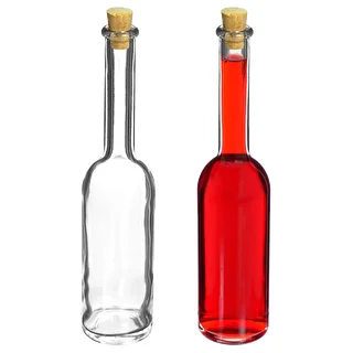 Botella para licor 100ml 6uds.+ 6 corchos KK14/10 – photo 6