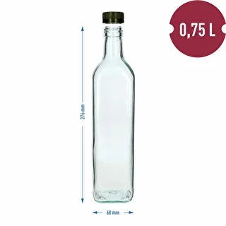 Botella Marasca 750 ml con tapón de rosca, 1 ud. – photo 4