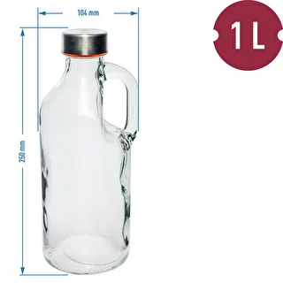 Botella Samurai - con tapa y asa 1L – photo 2