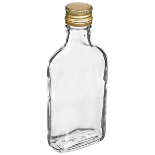 Botella para licores petaca con tapa 200ml 10uds – photo 4