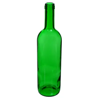Botella para vino 750ml verde - paquete de 8 unidades. – photo 3
