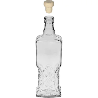 Botella Kredensowa 500 ml con tapón de corcho – photo 2