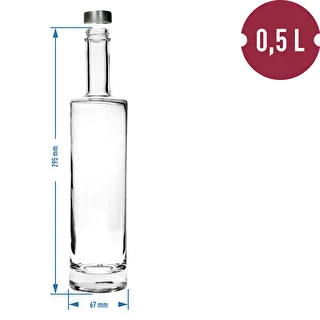 Botella Atemporal 500 ml con tapón de rosca, 1 ud. – photo 4