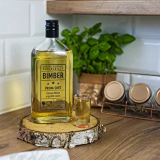 Petaca 500 ml con tapón de rosca, estampado «Bimber PRL», 1 ud. – photo 6