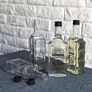 Botella Klasztorna 500 ml con tapón de rosca, estampado «Bimber», 1 ud. – photo 6