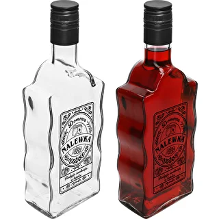 Botella Monacal 500 ml con tapón de rosca, estampado «Nalewka», 1 ud. – photo 3