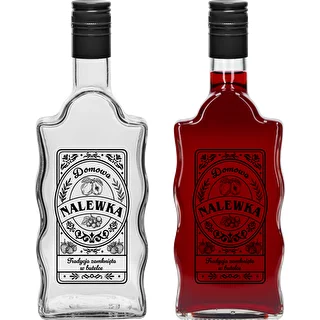 Botella Monacal 500 ml con tapón de rosca, estampado «Nalewka», 1 ud. – photo 2