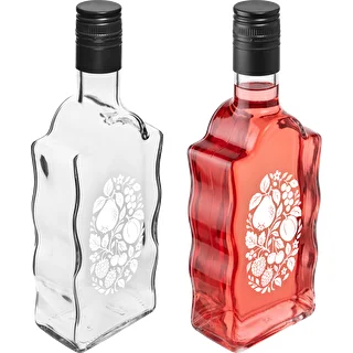 Botella Klasztorna 500 ml con tapón de rosca y estampado «Frutas», diseño 1 – photo 4