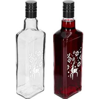Botella Tynktura, 500 ml con tapa de rosca - Reno Navideño – photo 3