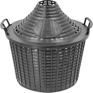 Globo para vino 10L en cesta de plástico – photo 4