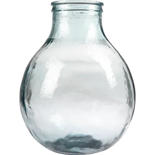 Balón para vino 15L con cuello ancho en cesta de plástico. – photo 2