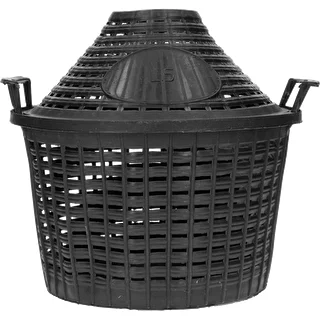 Balón para vino 5L en cesta de plástico – photo 5