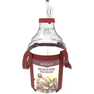 Globo para vino ligero, irrompible, con correas, 20L – photo 3